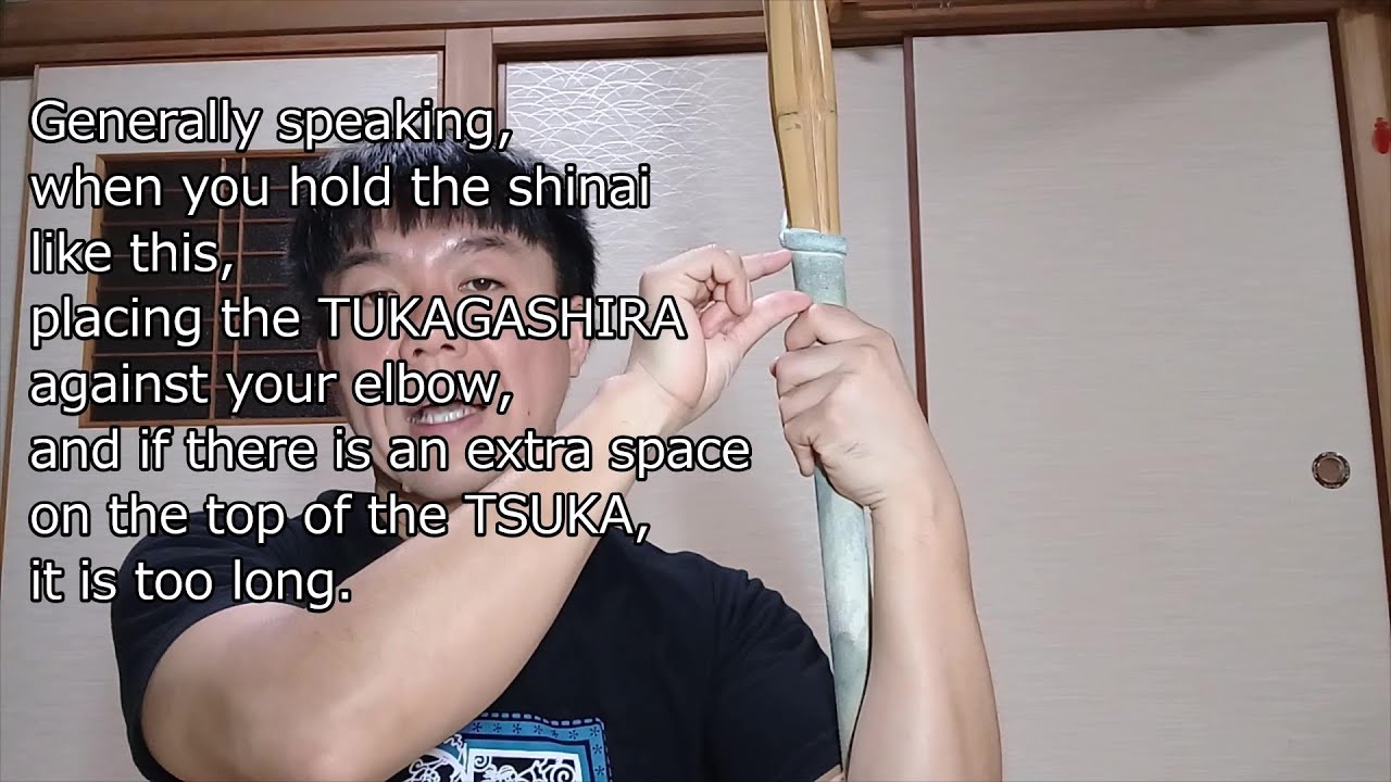 【Kendo:equipment】Adjustment of the Length of Tsuka