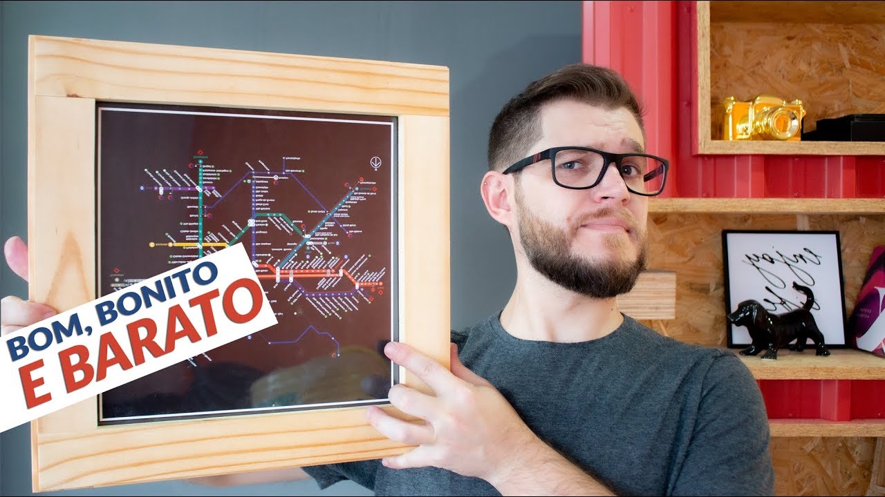 COMO FAZER MOLDURAS POR MENOS DE 20R$