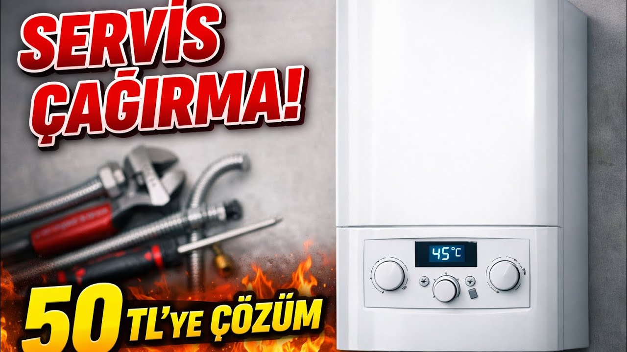 Kombi Petekleri Isınmıyor mu? Pompa Değişmeden Önce Bunu İzle! (50 TL'ye Çözüm)