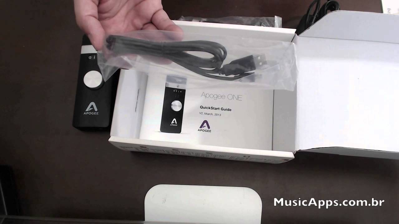 Unboxing Apogee One para iPad & Mac