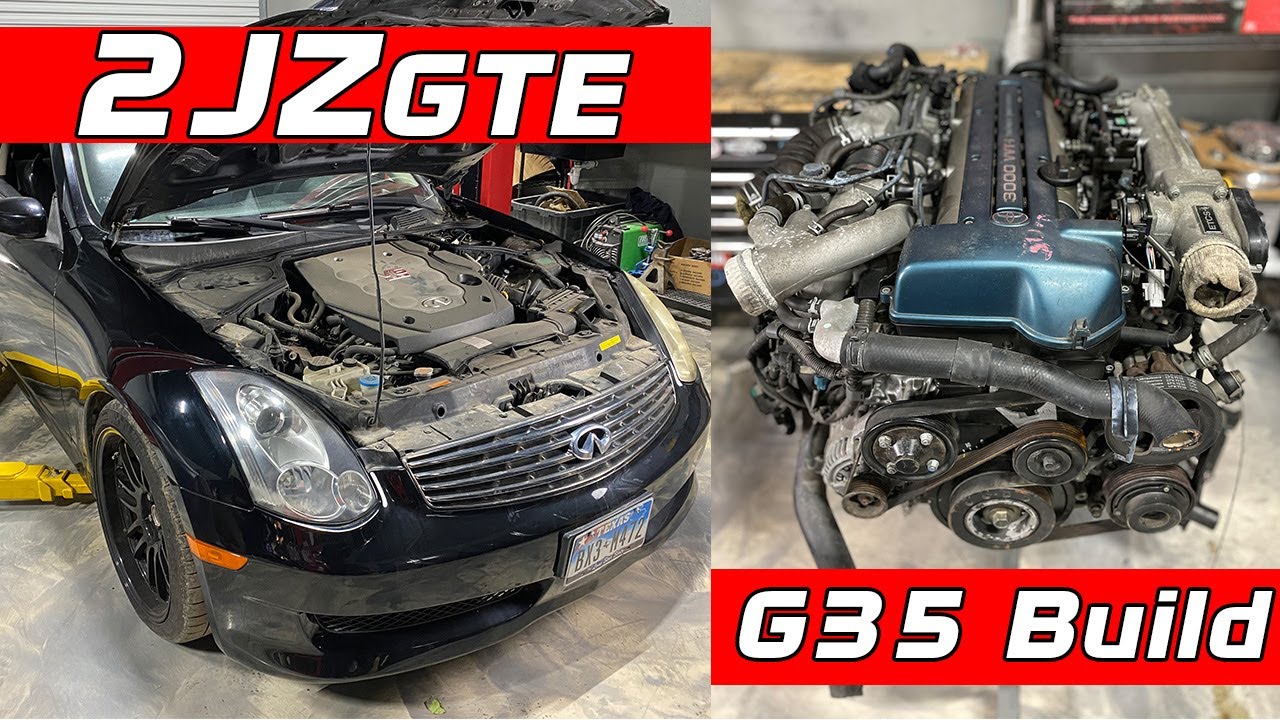 2JZGTE VVTi G35 Build Pt. 1 | 2JZ Teardown