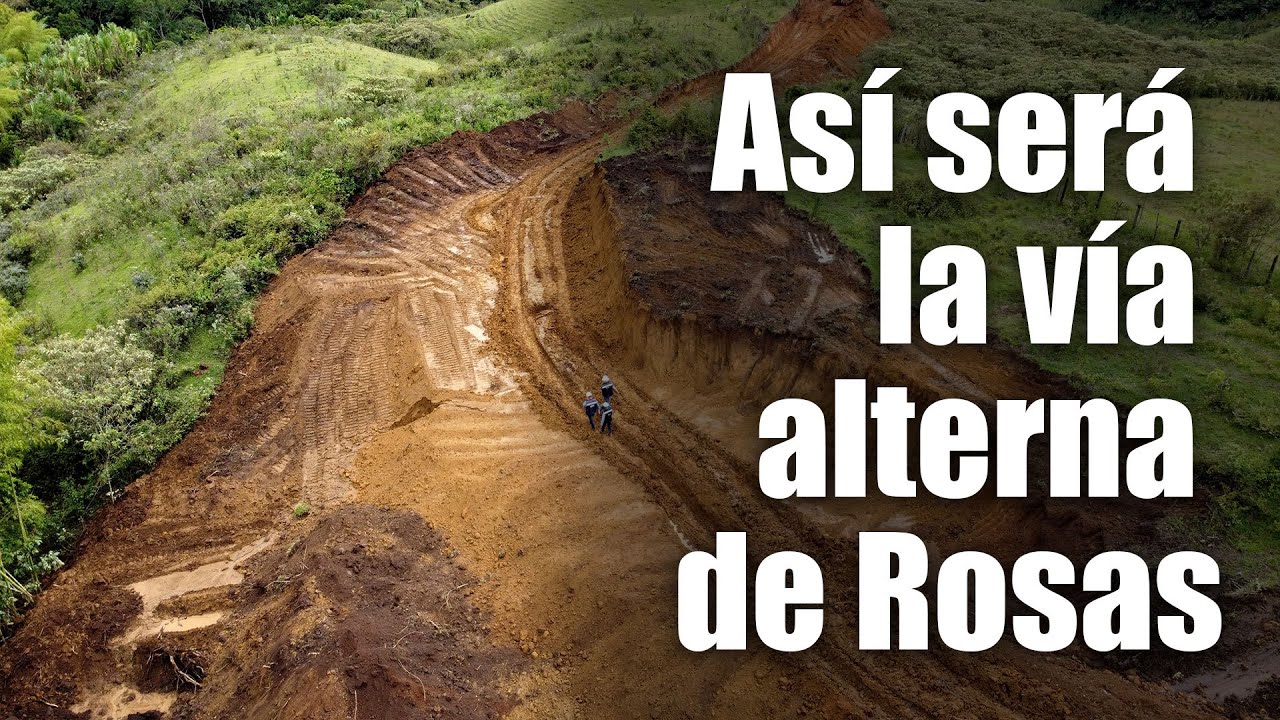 Así será la vía alterna de Rosas, Cauca