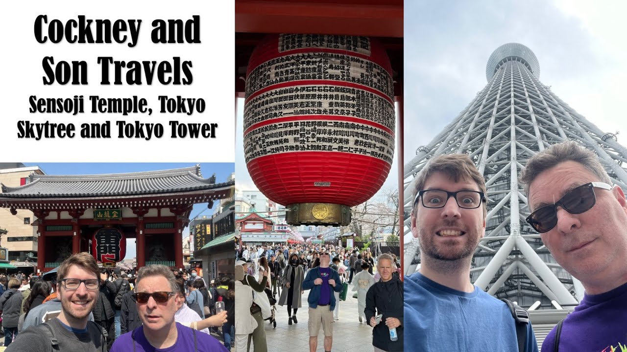 Sensoji Temple, Tokyo Skytree and Tokyo Tower Vlog