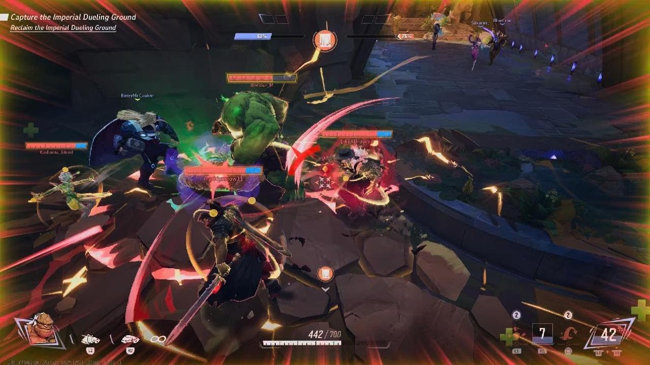 Marvel Rivals - xMoorTz and MaddyMeow11 against Sakuraa (Sakura_shii) and BerryMcCauknr