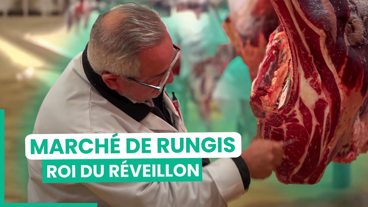 Le marché international de Rungis au cœur des fêtes de fin d'année | 750GTV