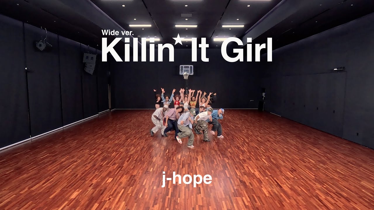 [CHOREOGRAPHY] j-hope &lsquo;Killin&rsquo; It Girl (Solo Version)&rsquo; Dance Practice (Wide ver.)