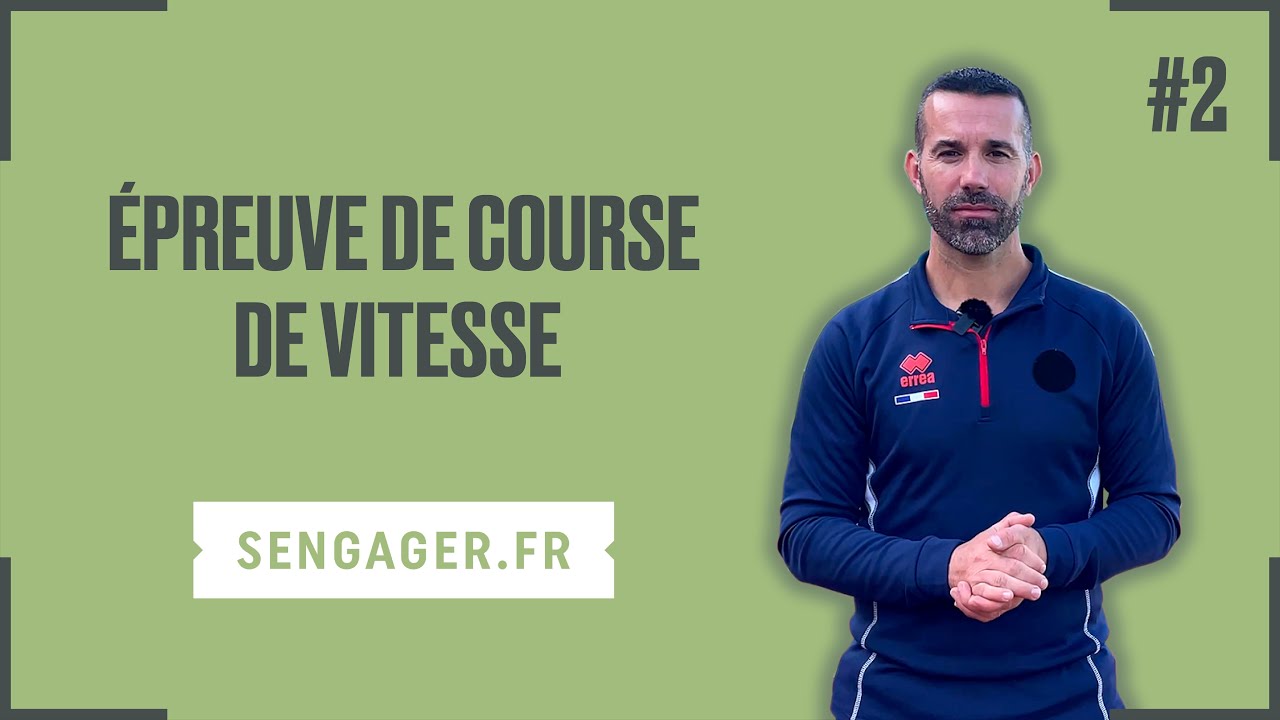 ÉPREUVE DE COURSE DE VITESSE