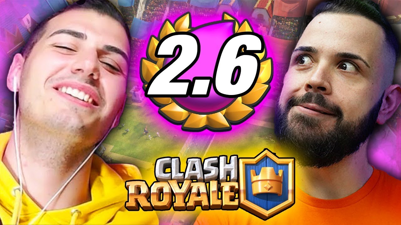 SFIDO GRAX CON IL DECK 2.6 😈 ... e Succede qualcosa di EPICO - CLASH ROYALE 😨