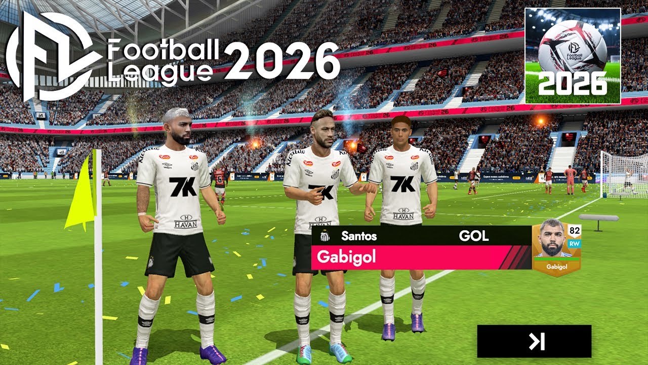 FOOTBALL LEAGUE 2026 ATUALIZAÇÃO (ANDROID/iOS) NOVOS MODOS DE JOGOS