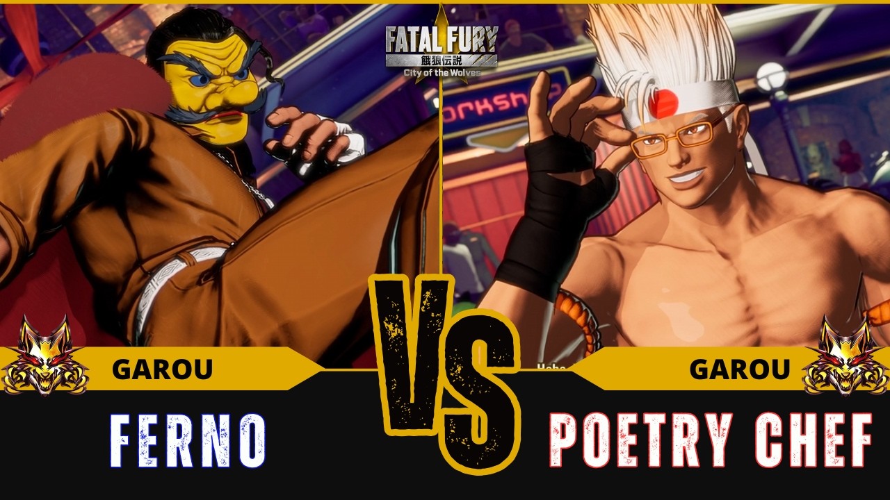 FF:CotW 👺 FERNO (Mr.Karate) vs POETRY CHEF (Joe Higashi)⭐Replay Match - FATAL FURY: CotW - 6/26