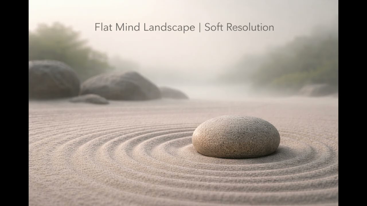 Flat Mind Landscape | Soft Resolution