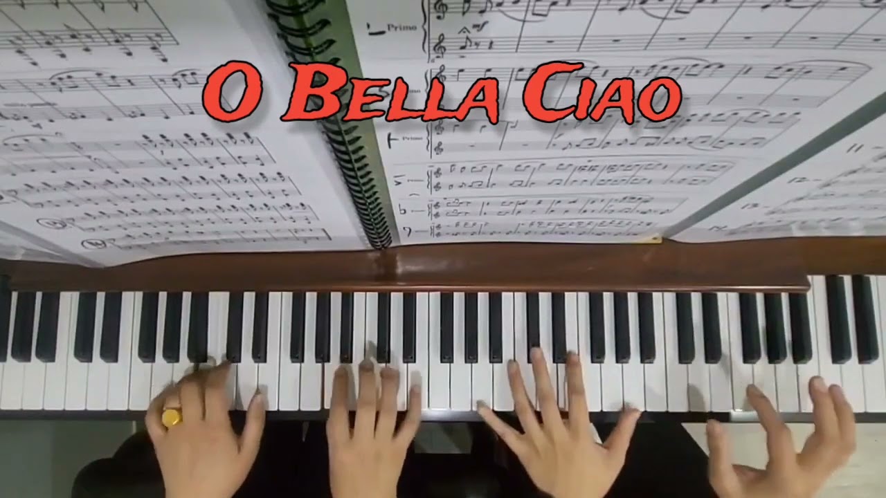 피아노 듀엣 : O Bella Ciao 벨라 차오 - 종이의 집 La Casa de Papel 중에서