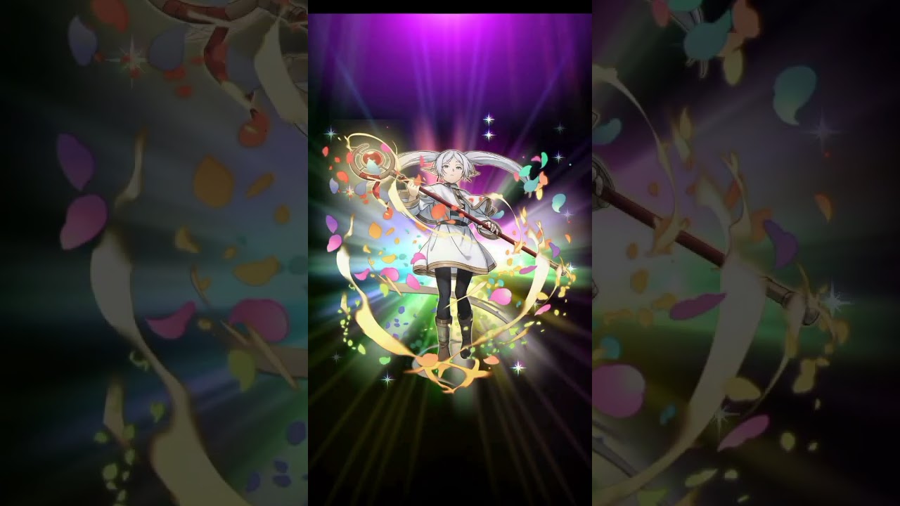 Frieren Ascend Speech + Triple Crest #grandsummoners #frieren #gacha #games #gsc #nextninja