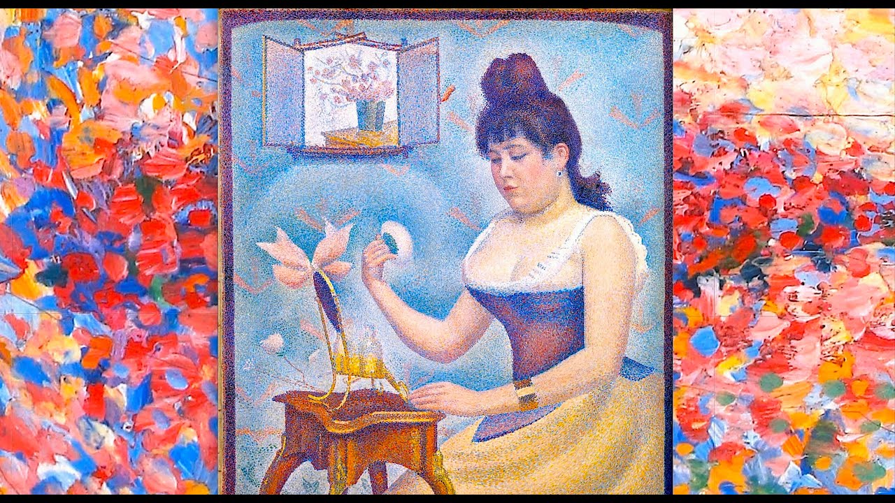 Making Sense of Seurat 4k #arthistory #postimpressionism #pointillism #opticalillusion #modernart