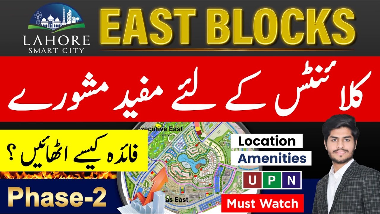 Lahore Smart City | Overseas East & Executive East Blocks | Amenities & Benefits For Clients | 2025