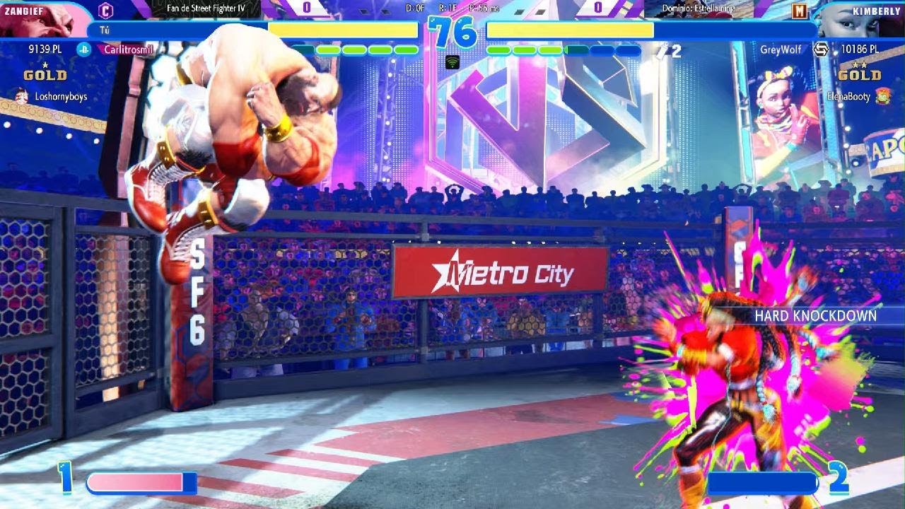 Street Fighter 6 Zangief vs Kimberly