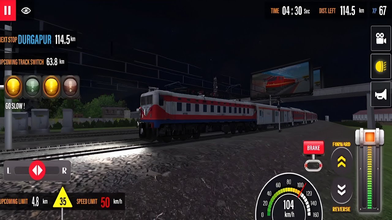 12313/SEALDAH RAJDHANI EXPRESS IN TRAIN SIMULATOR [PART-3]: ANDROID GAMEPLAY #souravcpexpartgaming