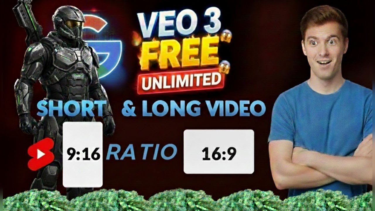 How To Use Google VEO 3 Free Unlimited | 9:16 Vertical Videos In VEO 3 Free