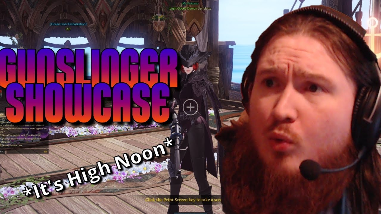 Lost Ark Class: Gunslinger | Skill Showcase | ALL COMBINATIONS