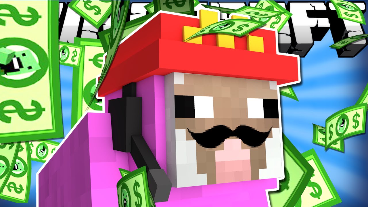 Если бы Розовая Овца нашла работу — Minecraft