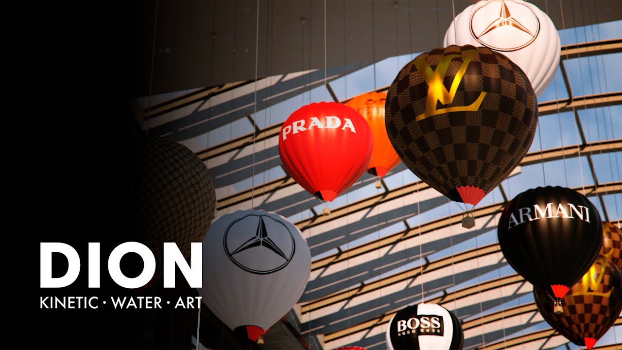 Mall 9 in 1 Kinetic Installation