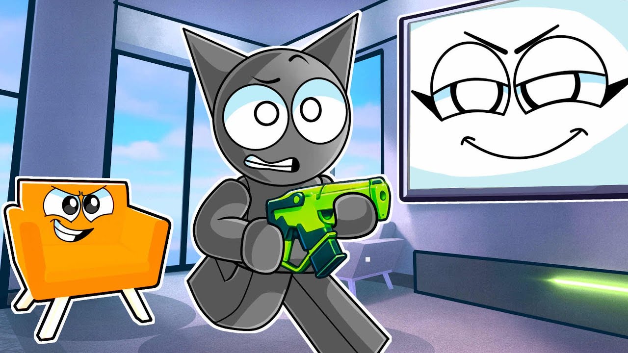 Sprunki Squad играет в HIDE OR DIE в ROBLOX