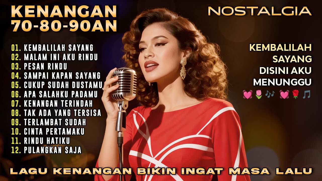 TOP Lagu KENANGAN NOSTALGIA 70an 80an 90an Yang BIKIN Susah Move On!