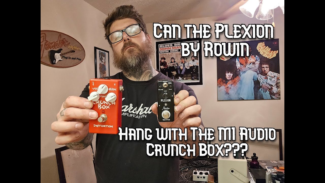 My favorite drive pedals?? MI Audio Crunch Box vs The Plexion by Rowan