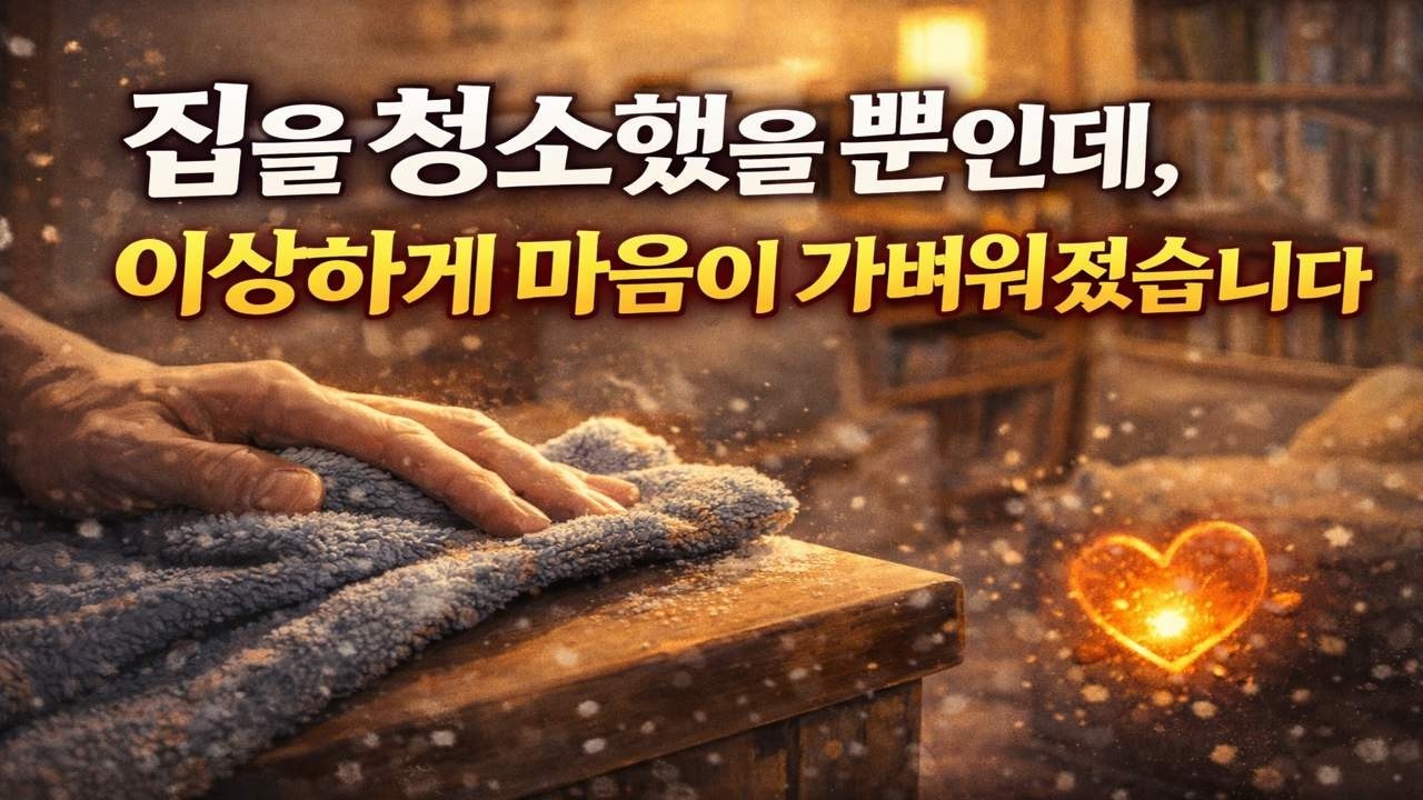 아무도 몰래, 나를 다시 세우는 시간 ‘집 청소’