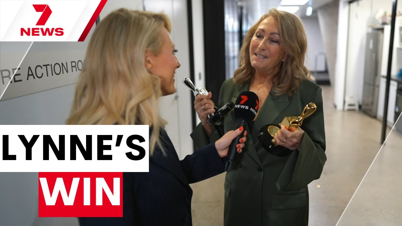 Lynne McGranger wins Gold Logie after 33 years on Home and Away | 7NEWS