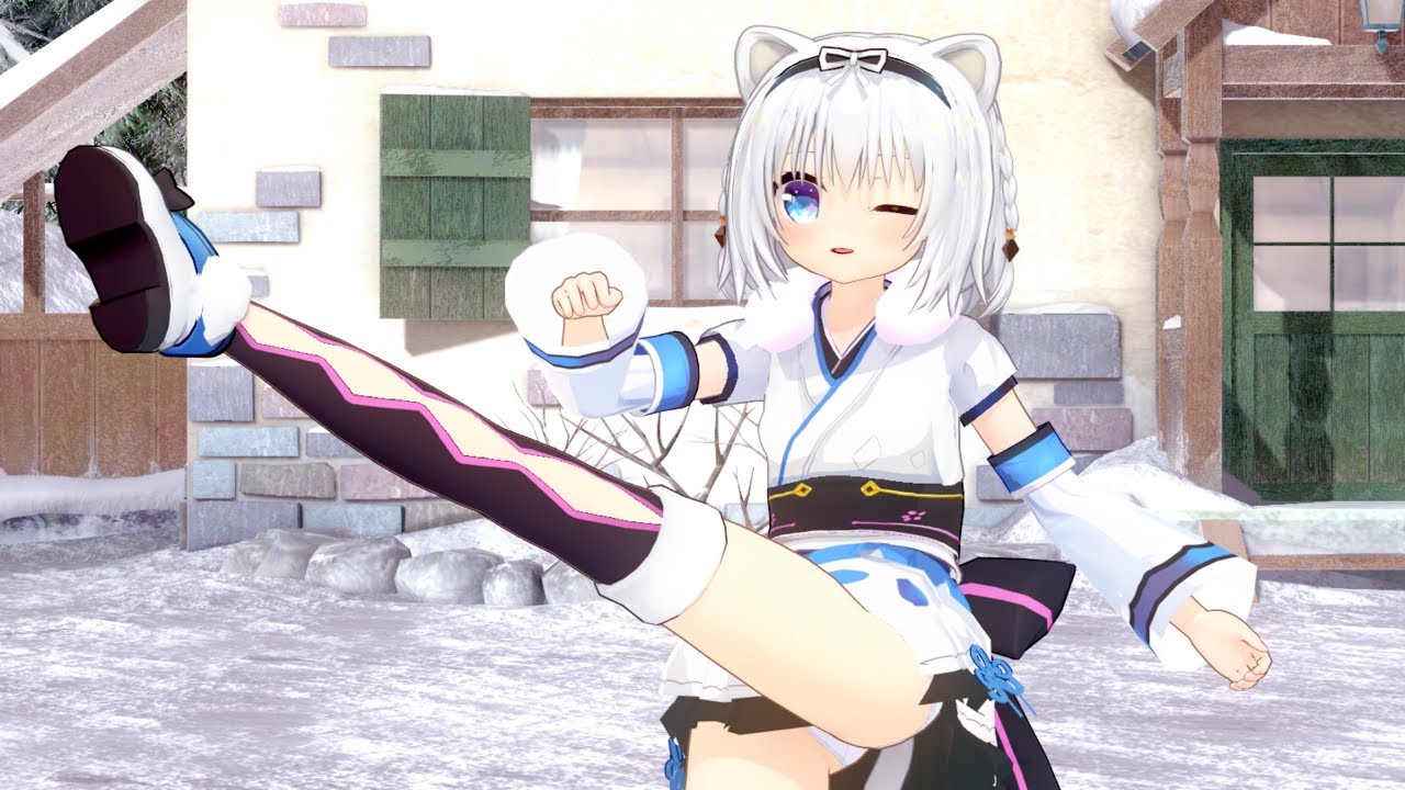 シュガーソングとビターステップ / 琥珀ねね / Kohaku Nene / (Vtuber) [Vtuber MMD] 