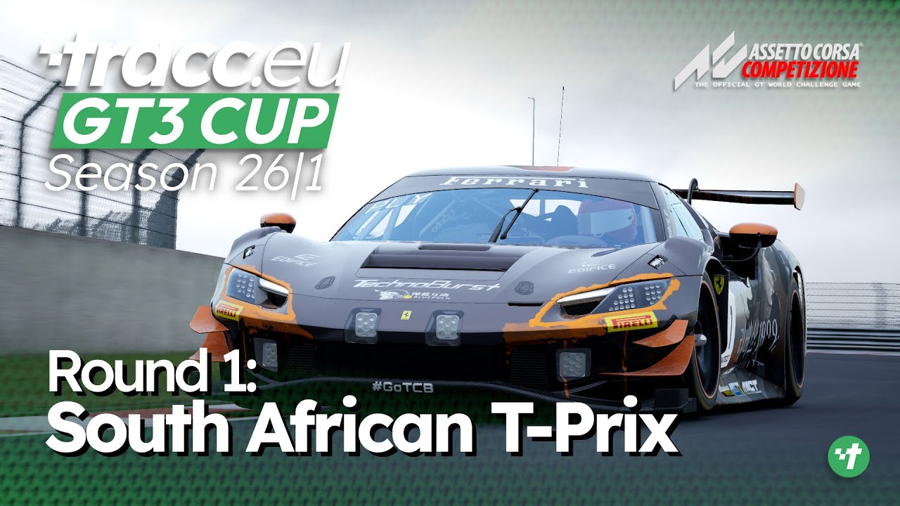 tracc.eu GT3 Cup Season 26|1 | Round 1: South African T-Prix