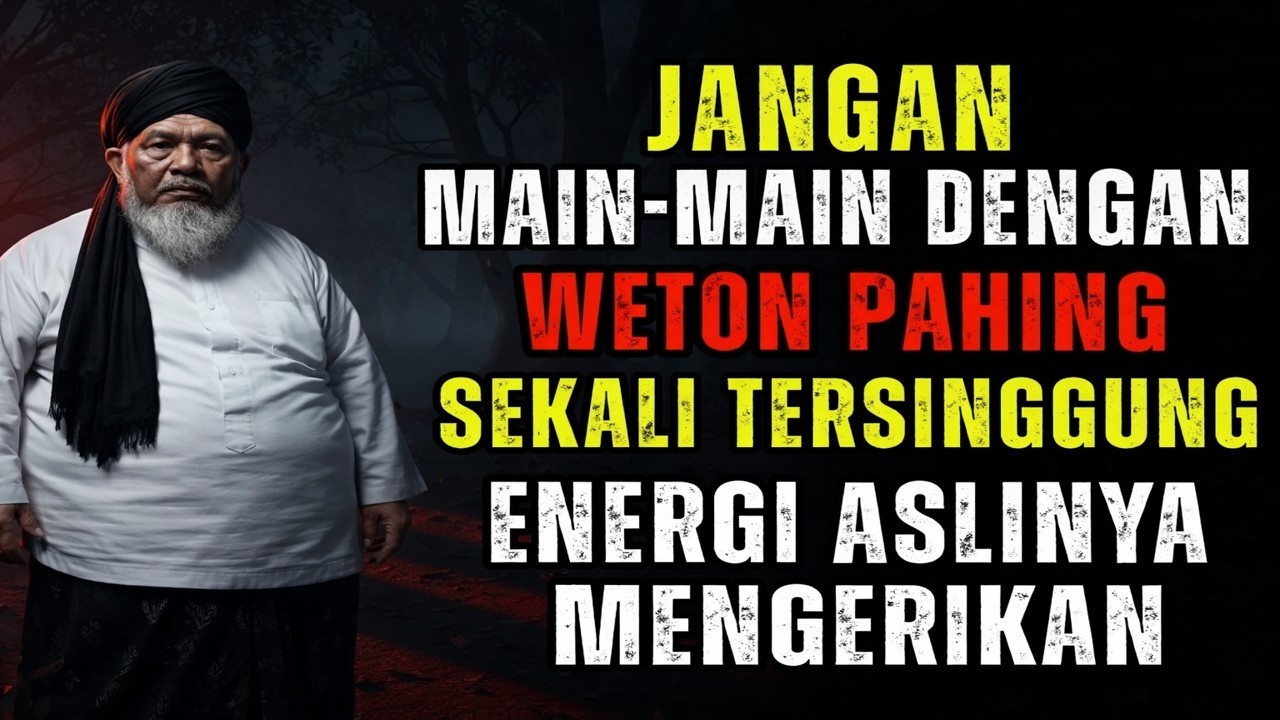 3 Sifat Ghaib Weton Pahing❗ Jika Terusik, Energi Aslinya Bisa Mengamuk Tanpa Ampun
