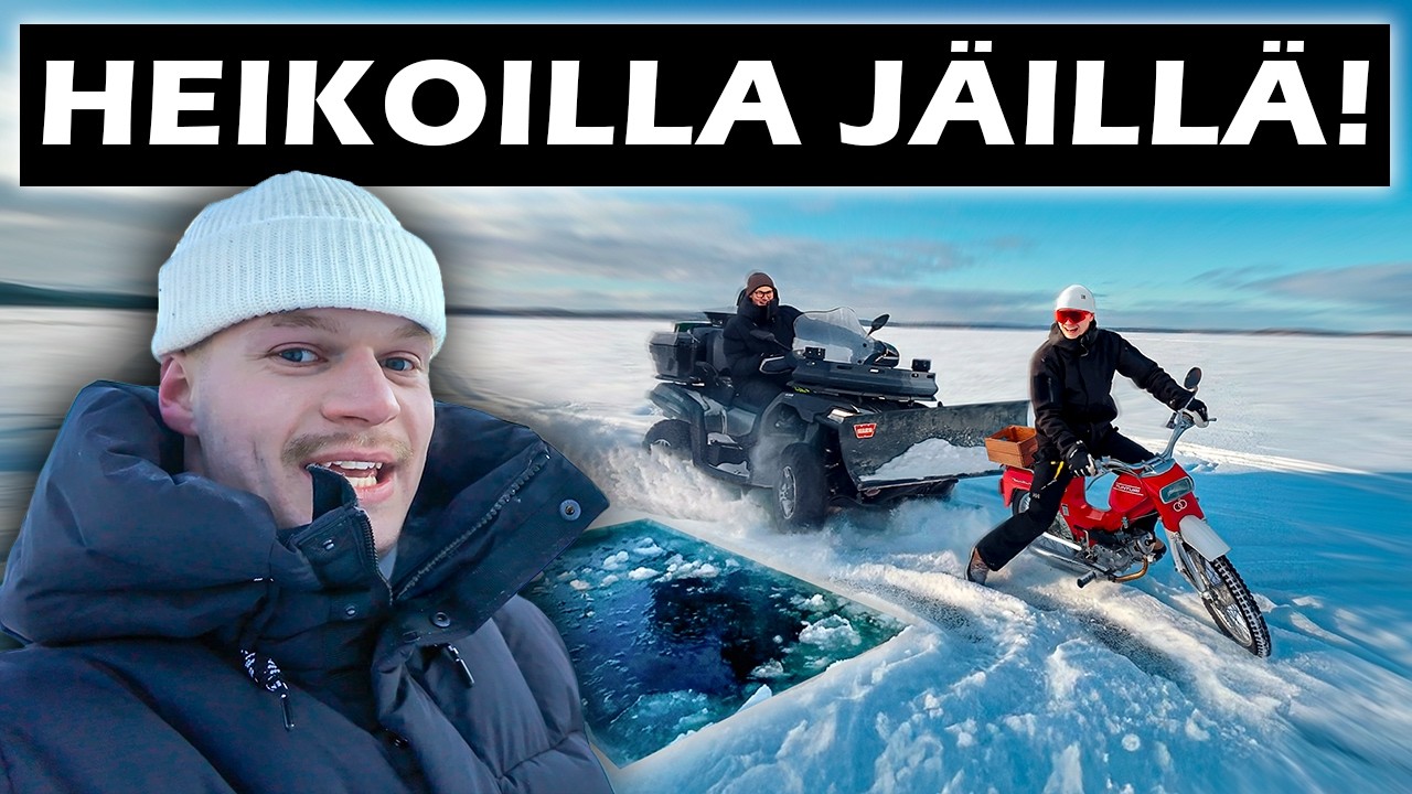HYYTÄVÄ -25°C REISSU, MÖKISSÄ PUTKET JÄÄSSÄ?