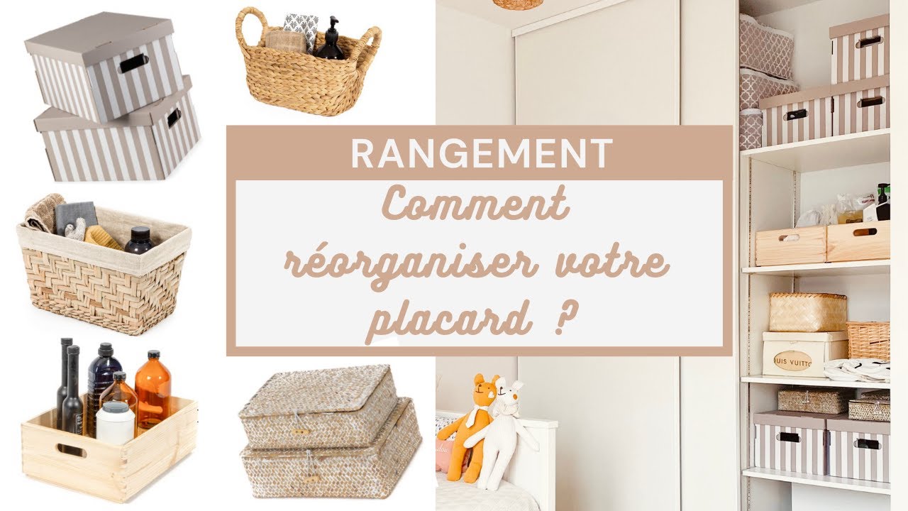🧹RANGEMENT | Comment organiser votre PLACARD ?🧹