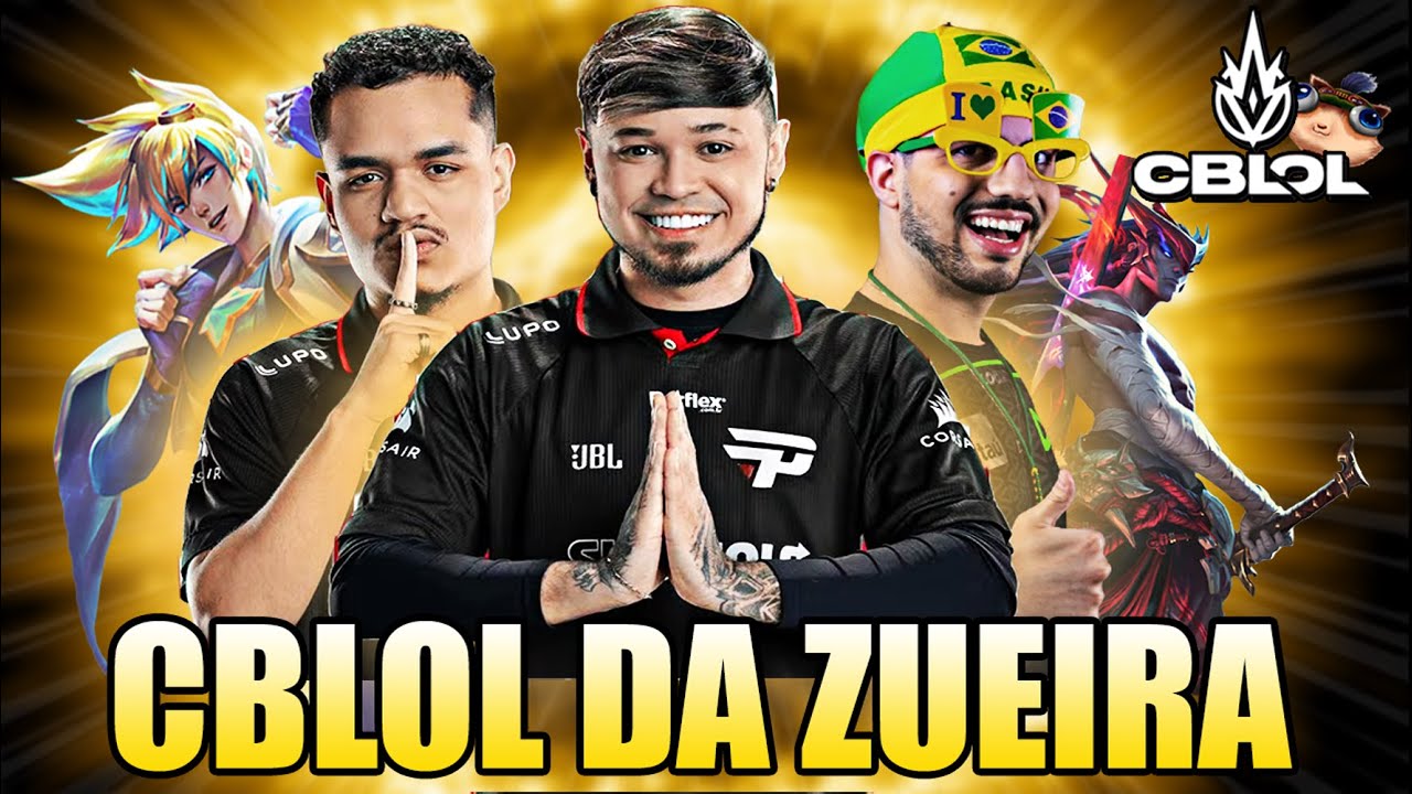 PAIN FAZENDO o IMPOSS&Iacute;VEL CONTRA a LOUD - CBLOL DA ZUEIRA