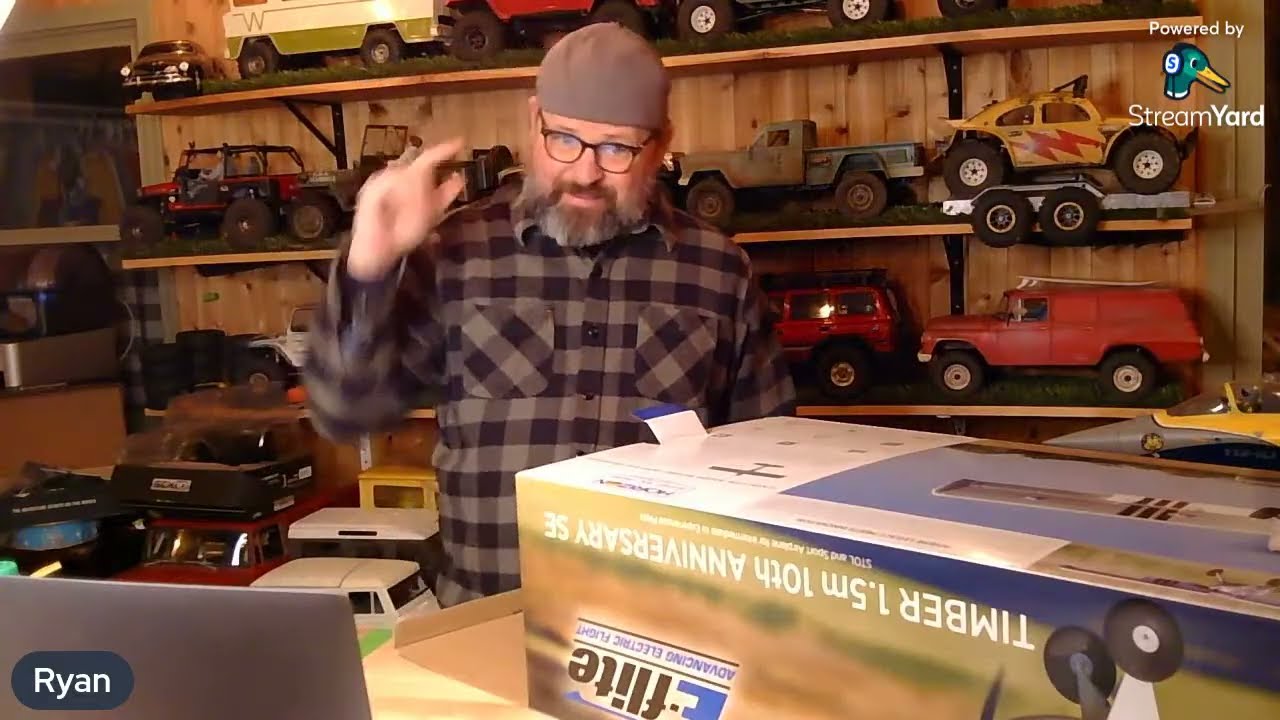 Eflite Timber 10th Anniversary build with floats and programming