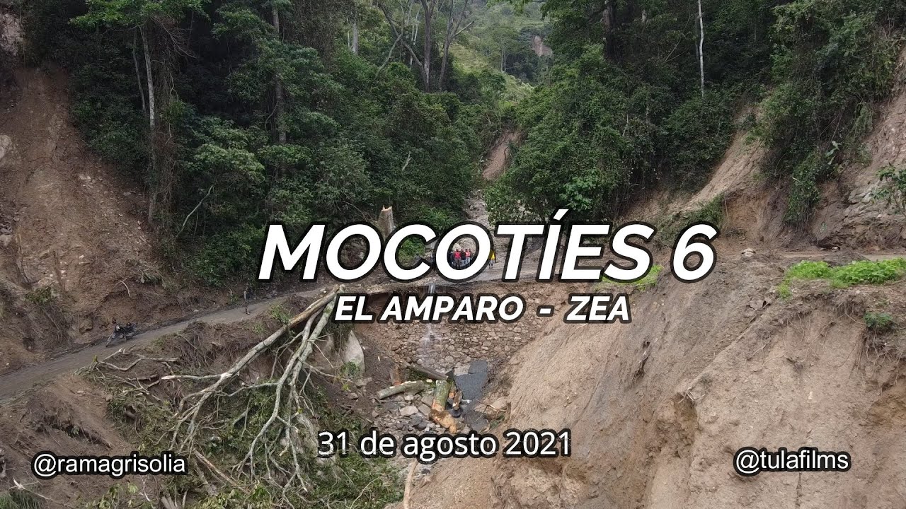 Tragedia, Mocotíes Parte 6 El Amparo - Zea Mérida Venezuela.