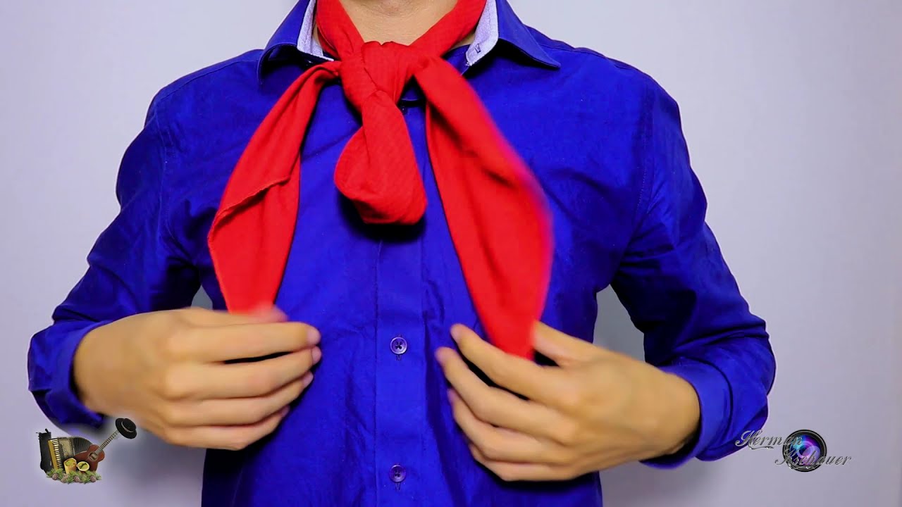 AULA NÓ DE LENÇO GAÚCHO - Nó de Charrua