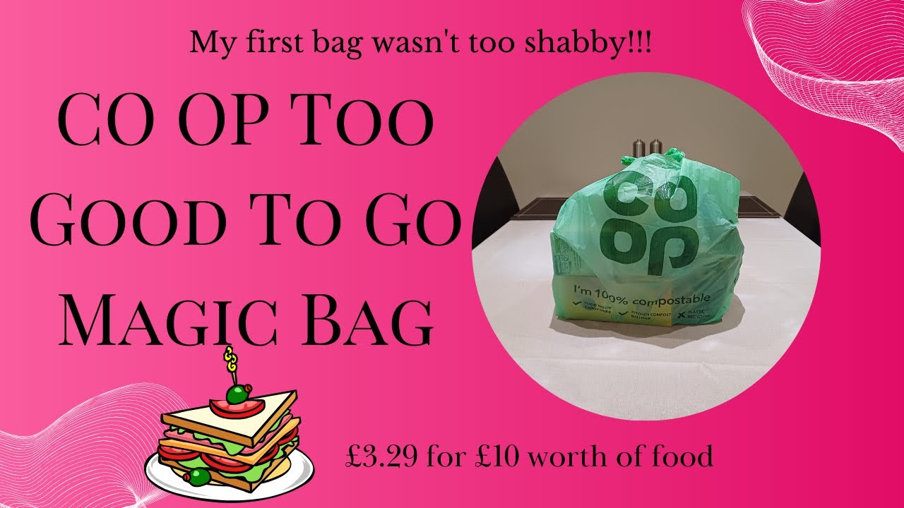 My 1st CO OP Too Good To Go Magic Bag, i think they did good!