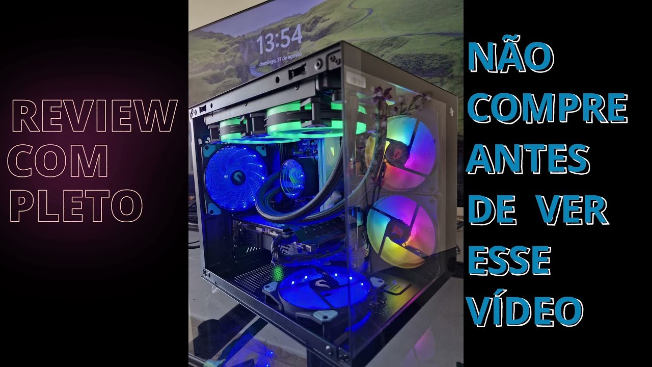 Gabinete Aquário Pichau Atom X - Todos os Prós e Contras