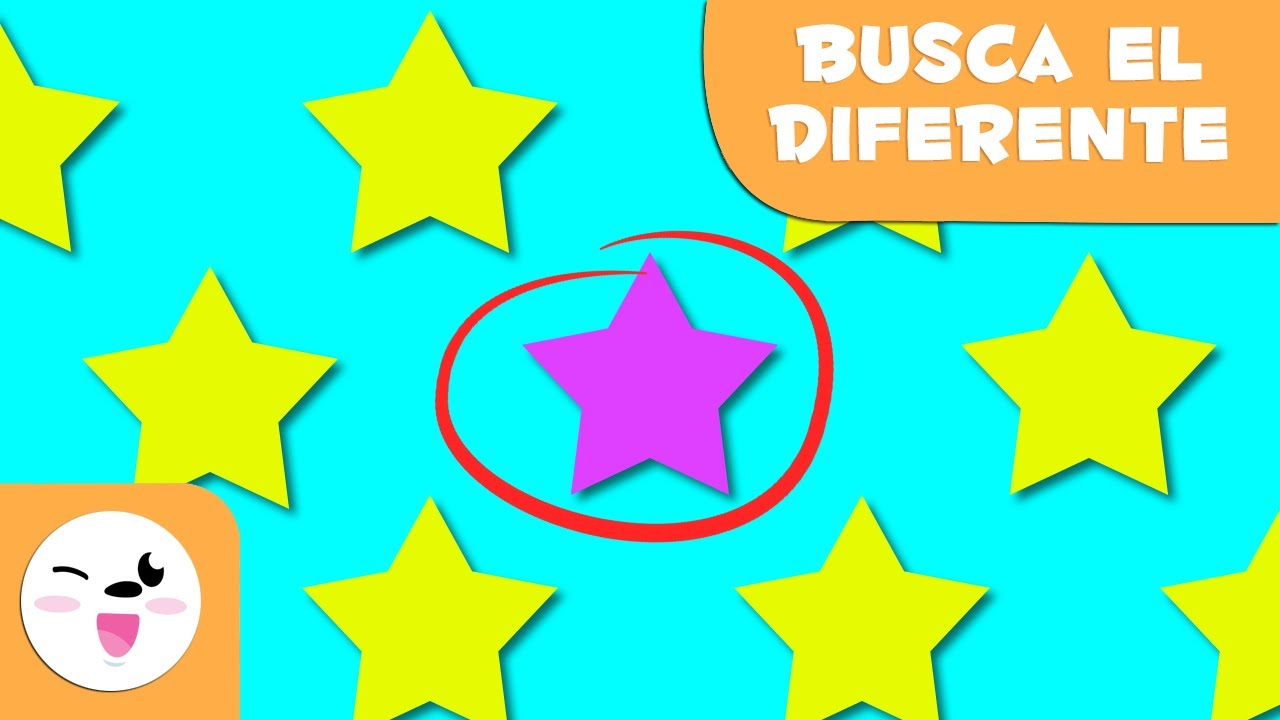 Adivina cuál es el color diferente - Atención visual para niños - Los colores