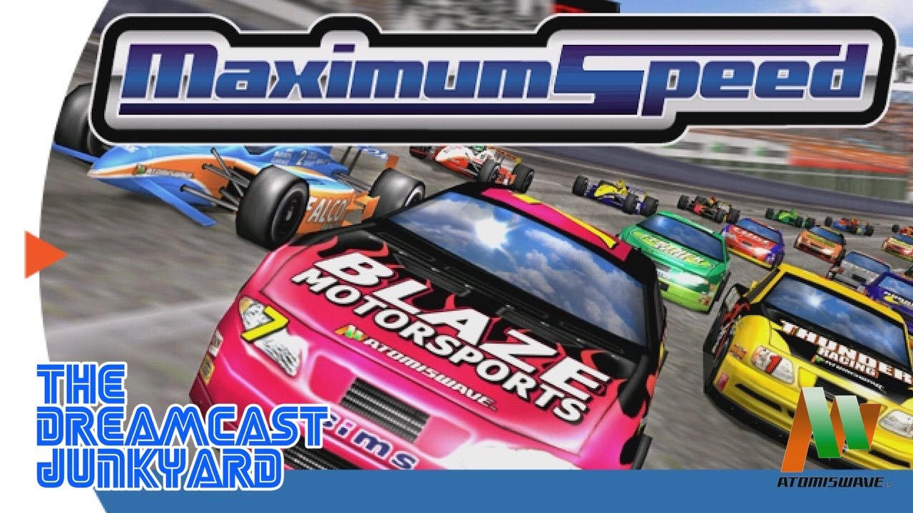 Maximum Speed Atomiswave on Dreamcast gameplay 1080p