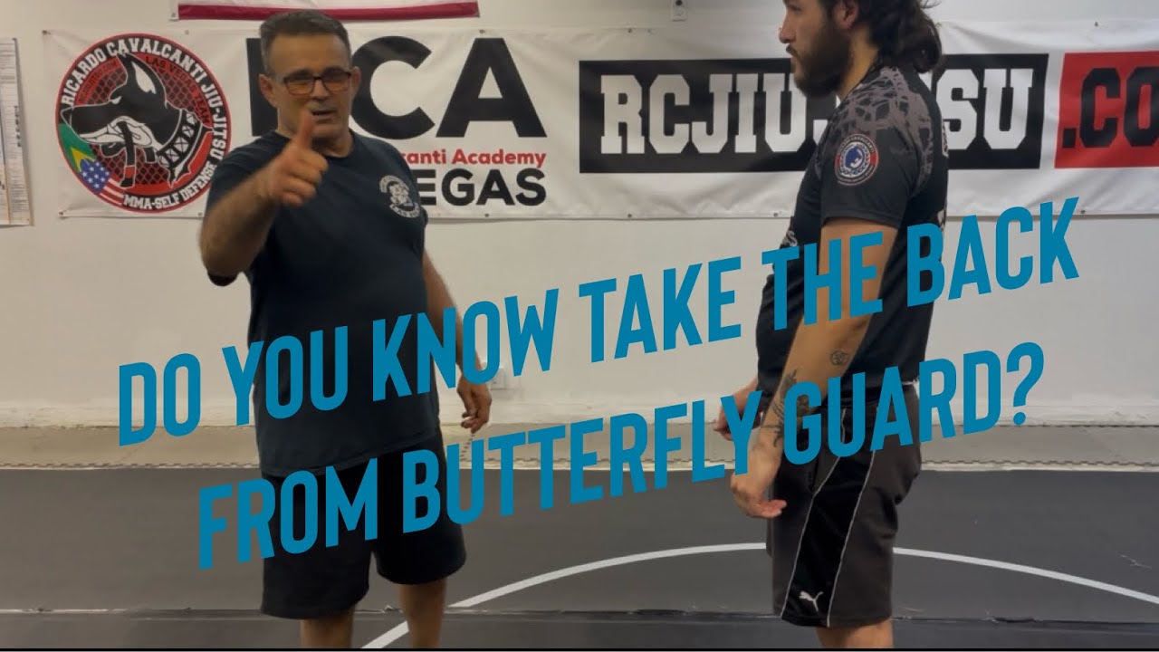 Taking the Back from Butterfly Guard 
