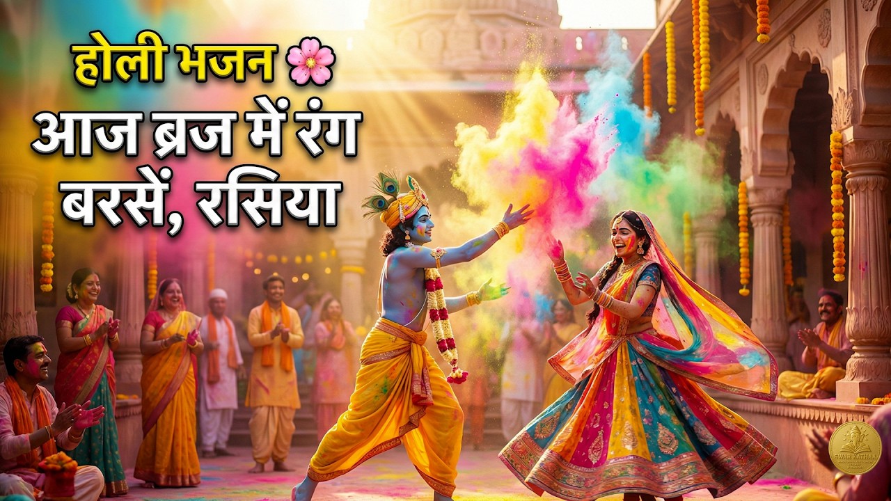 राधा कृष्ण होली भजन 🌸 | Braj Holi Bhajan | Vrindavan Holi Special | Holi Song 2026