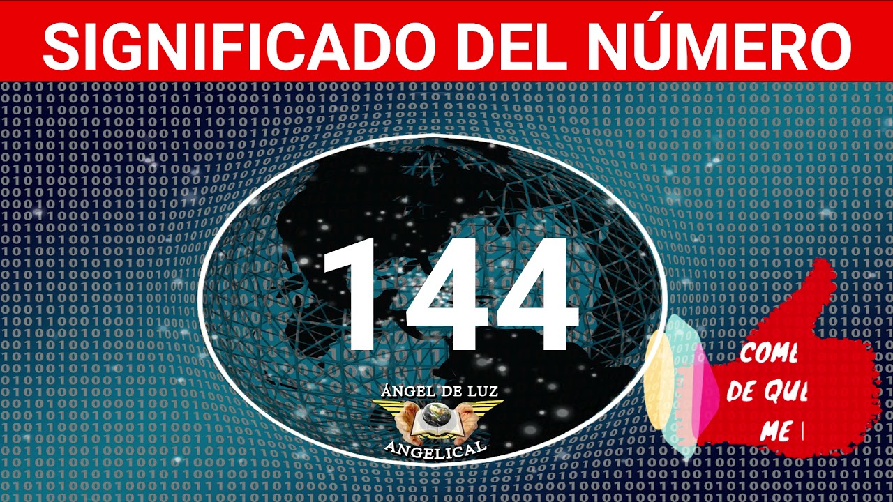 NUMEROLOG&Iacute;A🤍Significado del n&uacute;mero 144❓ Numero 144 en lo espiritual🙏numero 144 NUMERO