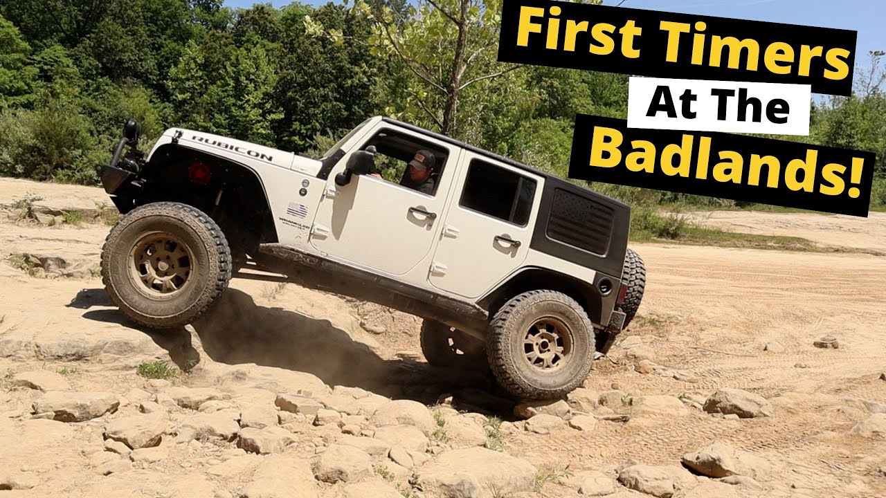 First time at the Badlands Off Road Park in Attica IN! Jeep JK Rubicon.