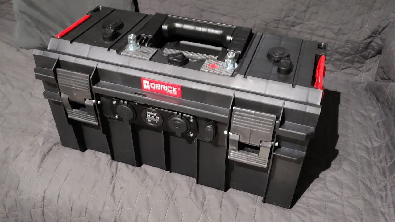 PowerBox 12v 28ah DIY - projekt skrzyneczki z prądem ;)