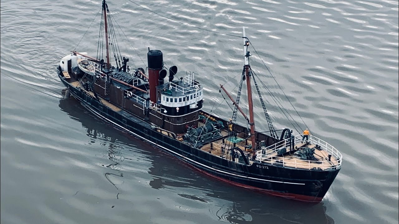 Mountfleet models - RC fishing trawler full build
