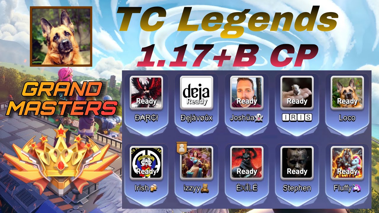 😎 Grandmasters 😎 TC Legends💫 - Loco's POV🇬🇷(1508) vs Many 🐳 100+M CP whales 🐳 - 24/Nov/21 - TopWar